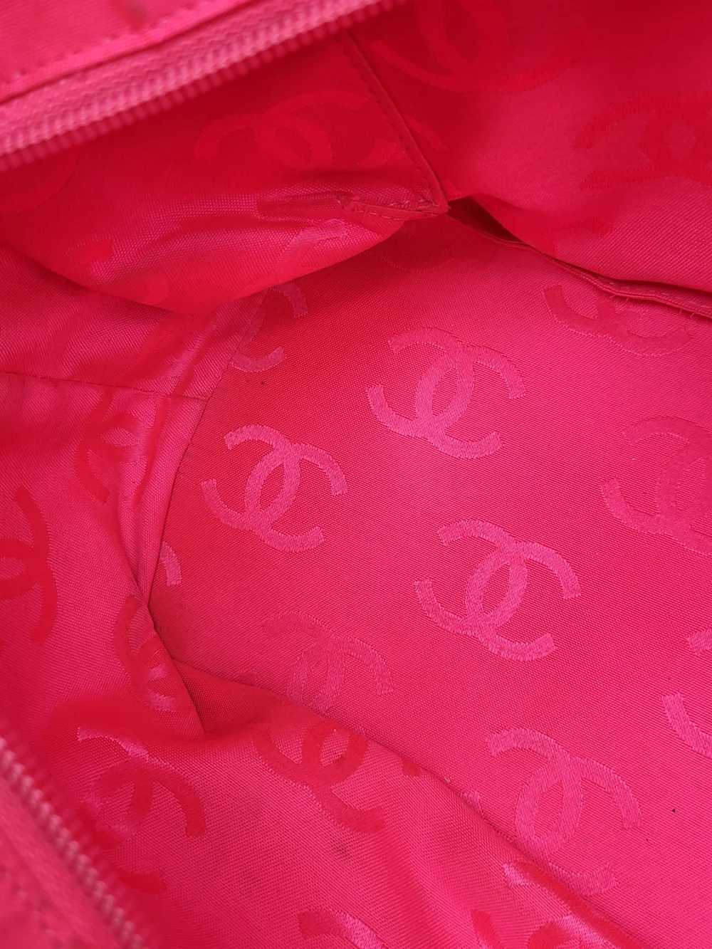 CHANEL Calfskin Quilted Cambon Ligne Tote Bag..Authentic w/COA....